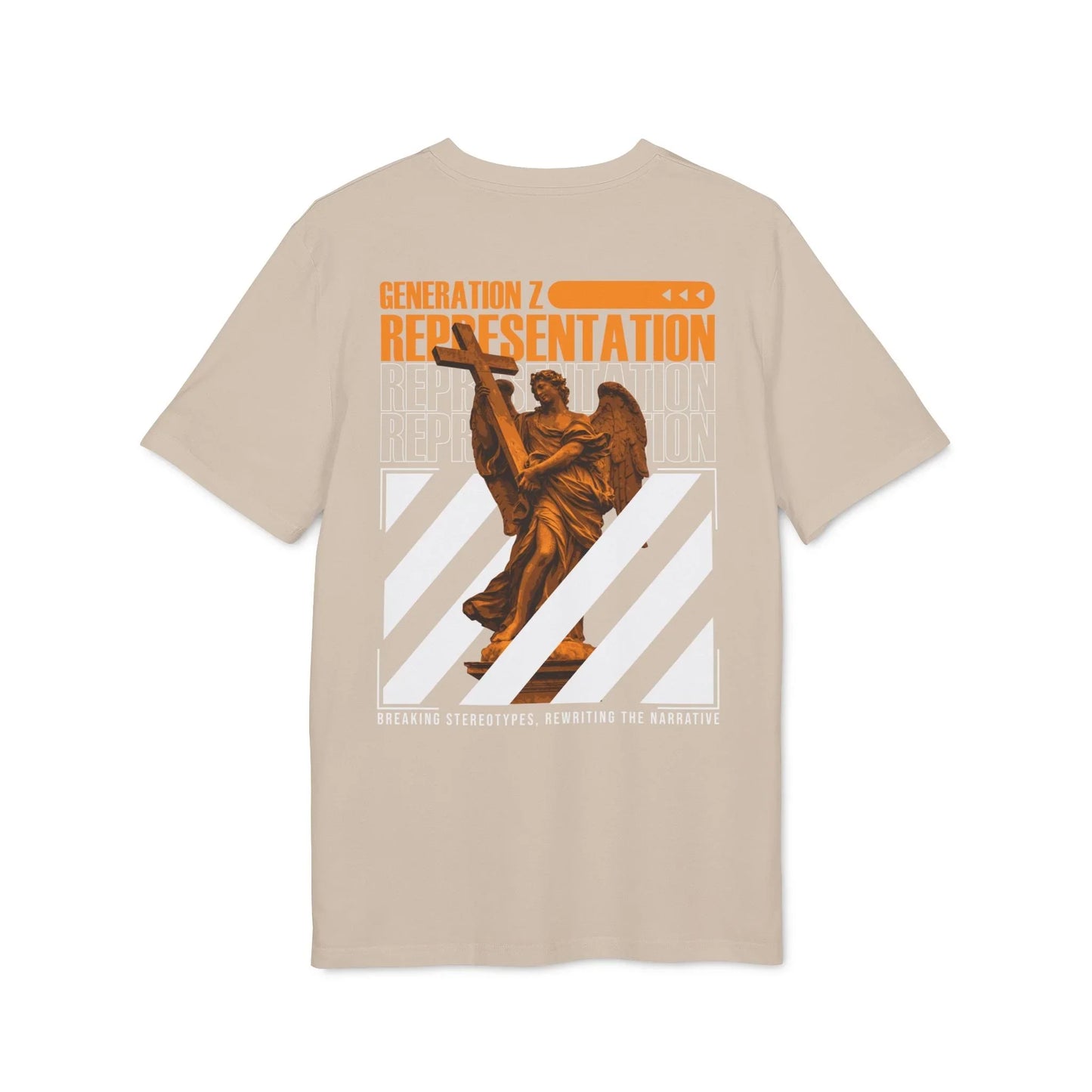 Generation Z Representation - Gods Way - Premium Bio Unisex T-Shirt - Back Print - STREET STYLE