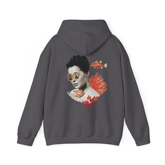 Coral - Quirky Collage - Unisex Hoodie - STREET STYLE