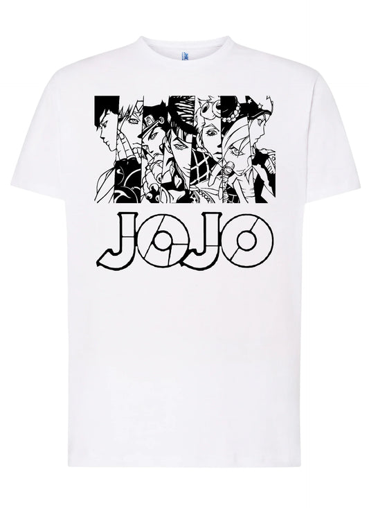 Jojo Adventure Manga Anime Fumetti 6007 T-shirt Urban Men Uomo 100% Cotone Pettinato JK - STREET STYLE