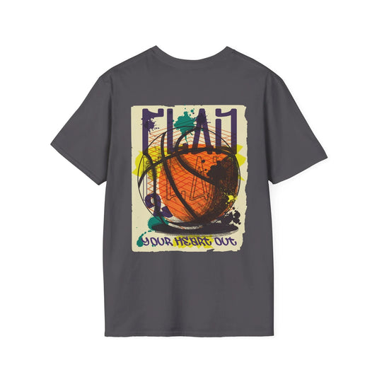 Basketball - Urban Graffiti - Unisex T-Shirt - Back Print - STREET STYLE