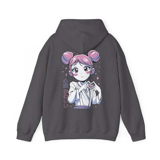 Anime Girl Heart - Anime World - Unisex Hoodie - STREET STYLE