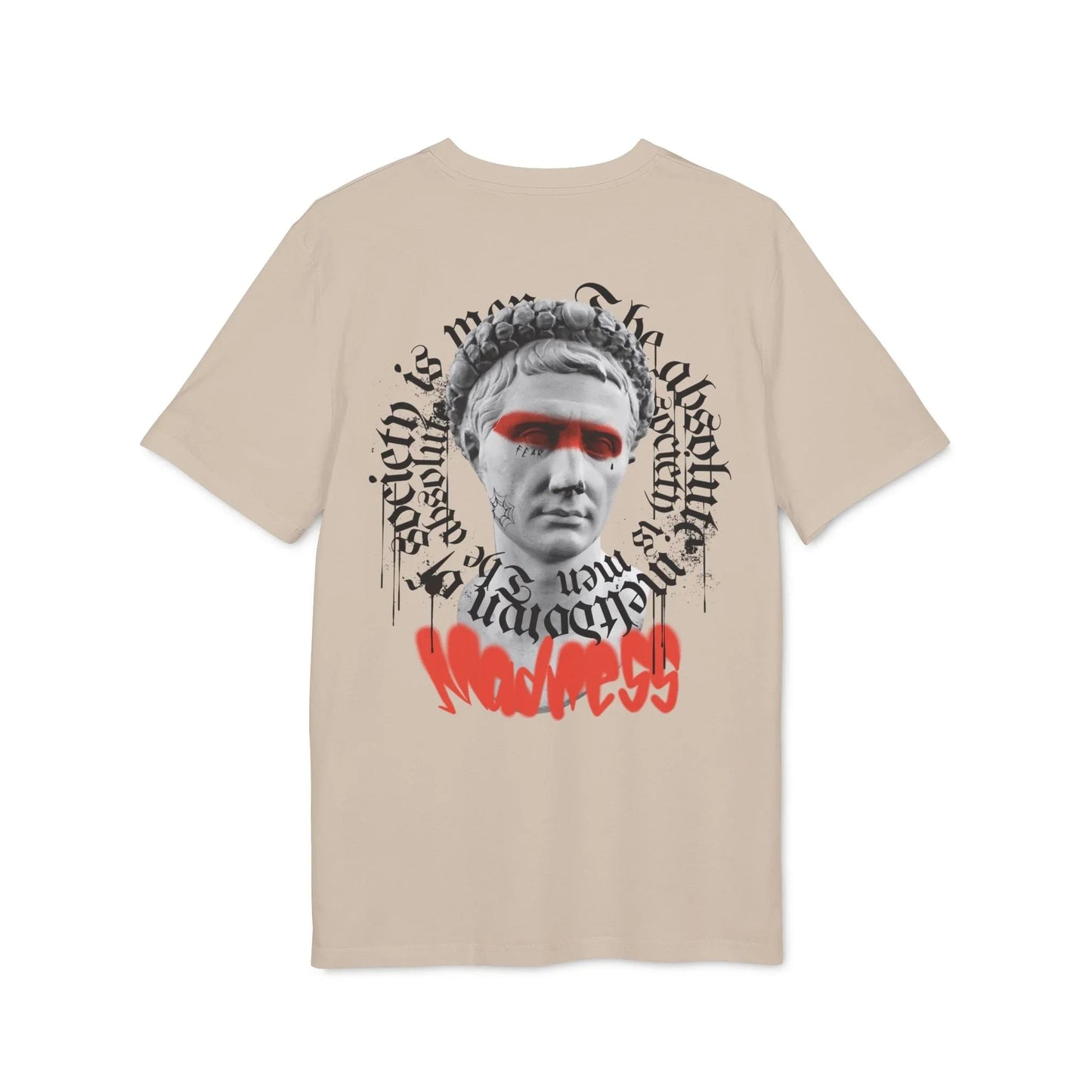 Madness - Gods Way - Premium Bio Unisex T-Shirt - Back Print - STREET STYLE