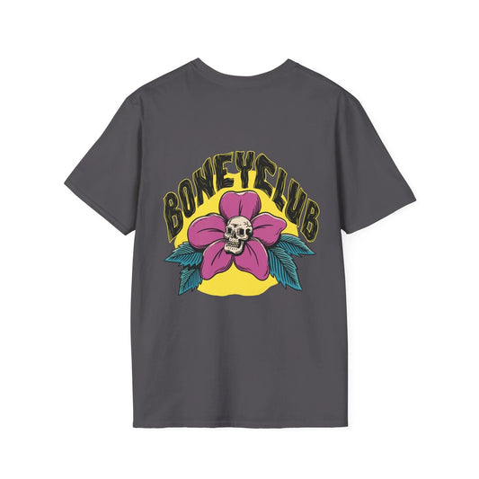 Boney Club - Summer Skulls - Unisex T-Shirt - Back Print - STREET STYLE