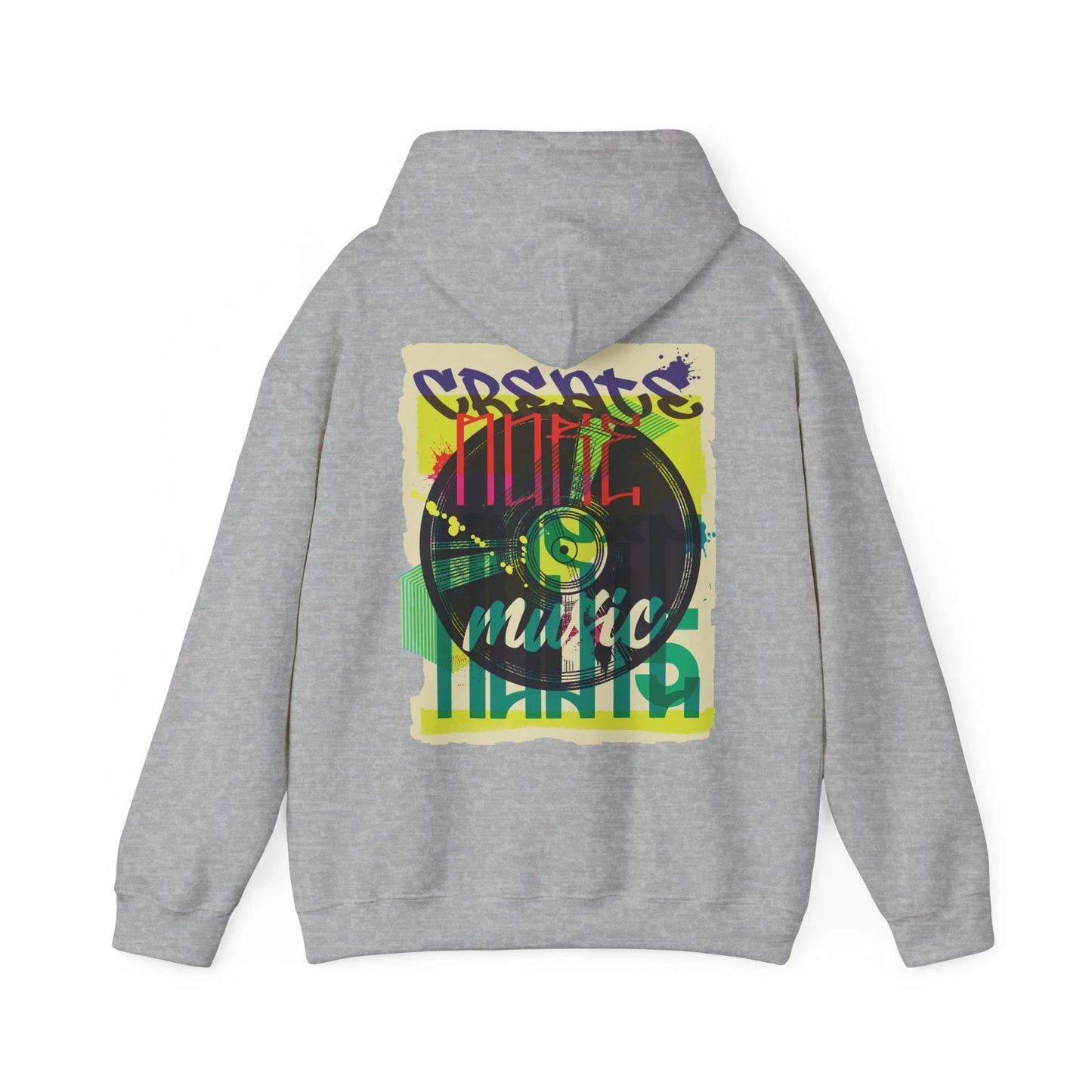 Vinyl Record - Urban Graffiti - Unisex Hoodie - STREET STYLE