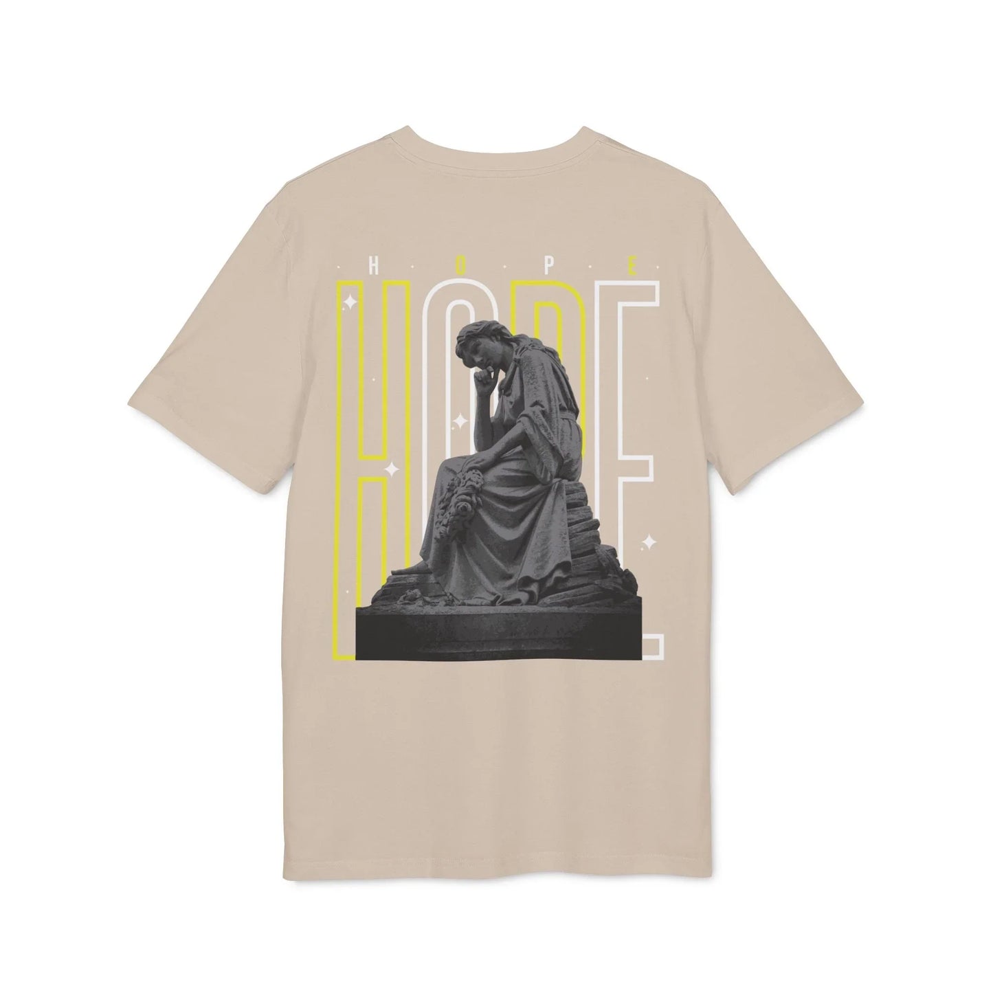 Hope - Gods Way - Premium Bio Unisex T-Shirt - Back Print - STREET STYLE