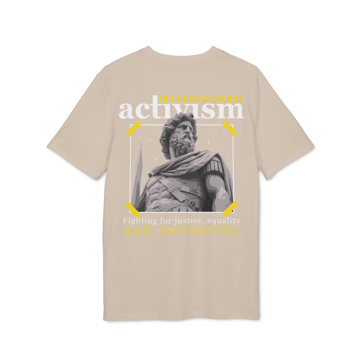 Intersectional Activism - Gods Way - Premium Bio Unisex T-Shirt - Back Print - STREET STYLE