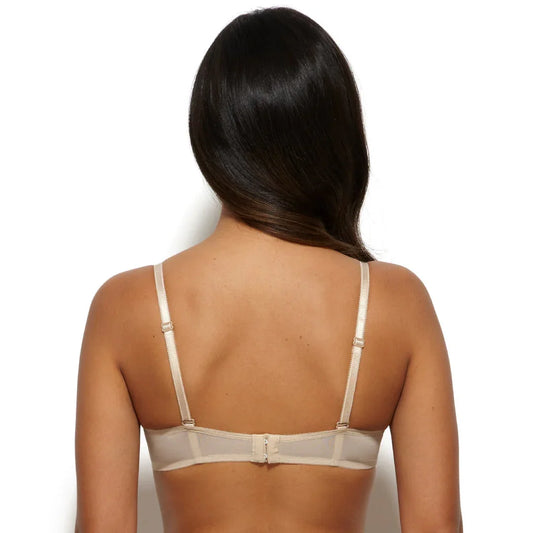 Gossard Glossies Lace Sheer Molded Bra Nude - STREET STYLE