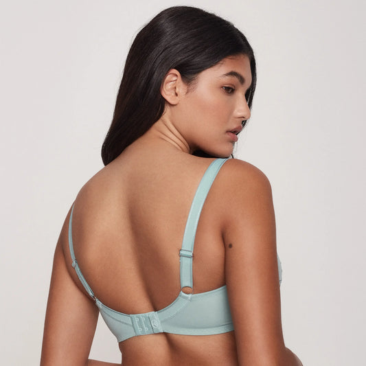 Sheer Embroidery Balconette Bra Laurel - STREET STYLE