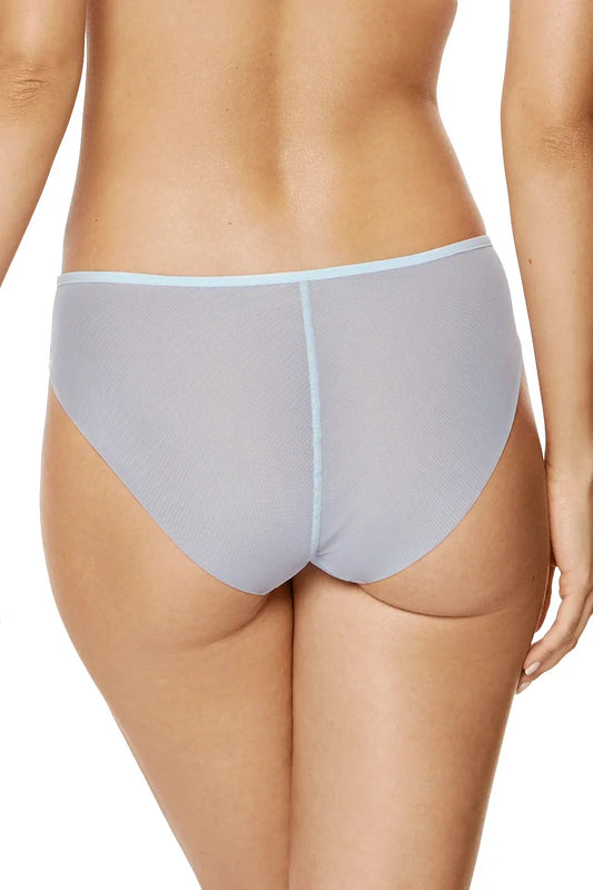 Sheer Mesh Bikini Panty Gorteks Mable Baby Blue - STREET STYLE