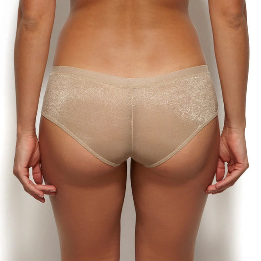 Sheer See Through Shorts Panty Gossard Glossies Nude - STREET STYLE