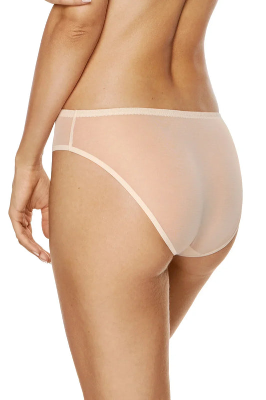 Sheer Mesh Embroidered Bikini Panty Gorteks Soleil - STREET STYLE