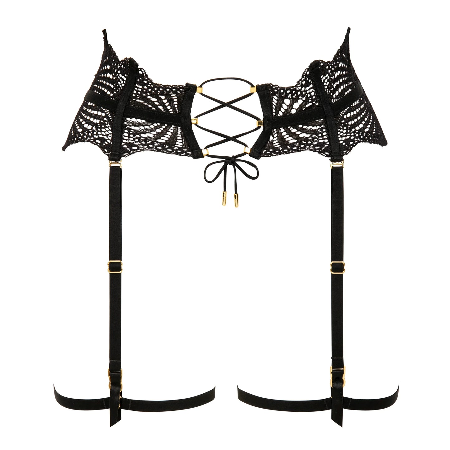 Sexy See Through Lace Garter Belt Atelier Amour Enlace Moi - STREET STYLE