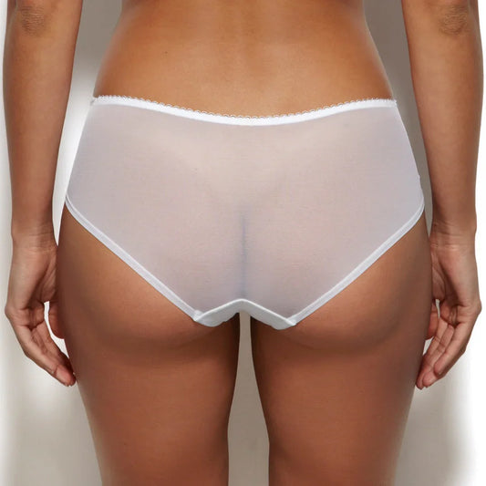 Sheer Shorts Panty Gossard Superboost Lace White - STREET STYLE