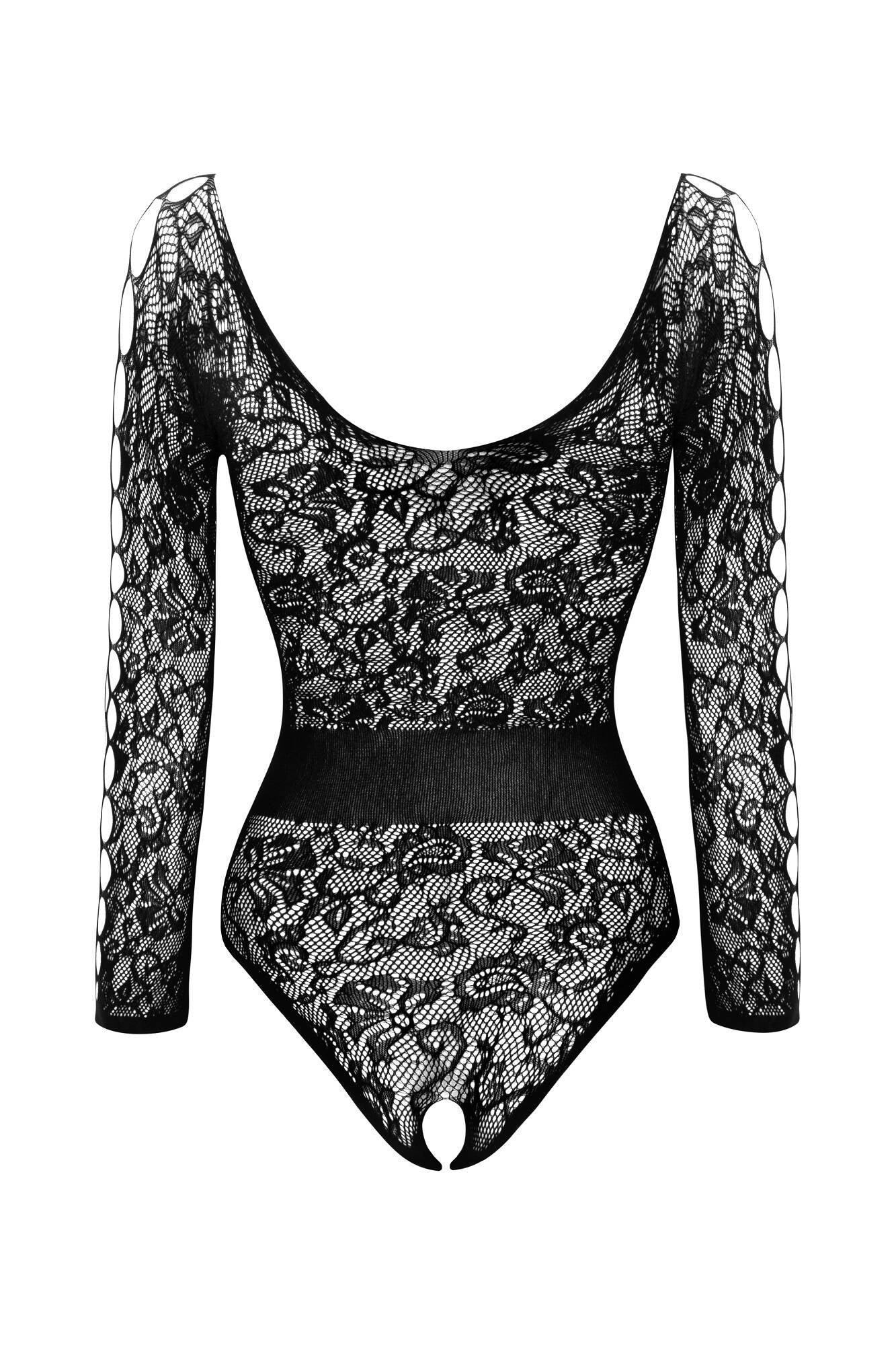 Sexy Sheer Lace Bodysuit Beauty Night Dinora - STREET STYLE