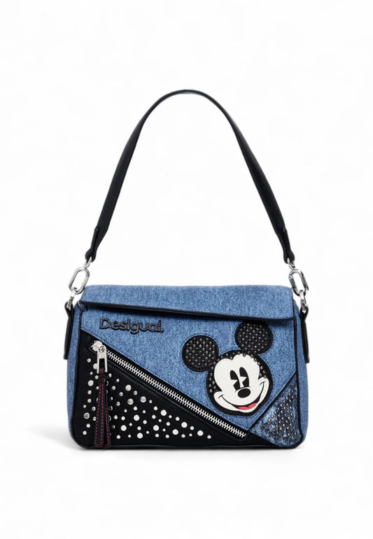 Bag Desigual bag_mickey deni Denim - STREET STYLE