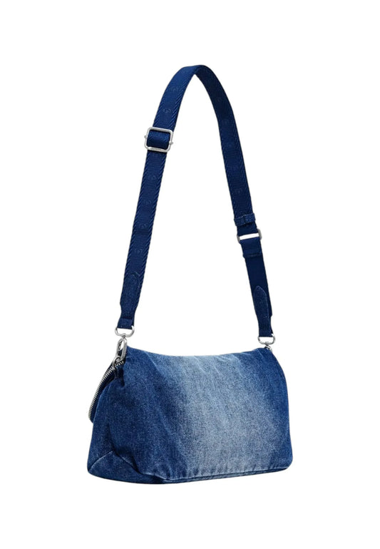 Bag Desigual bag_half logo denim venecia 3.0 Denim - STREET STYLE