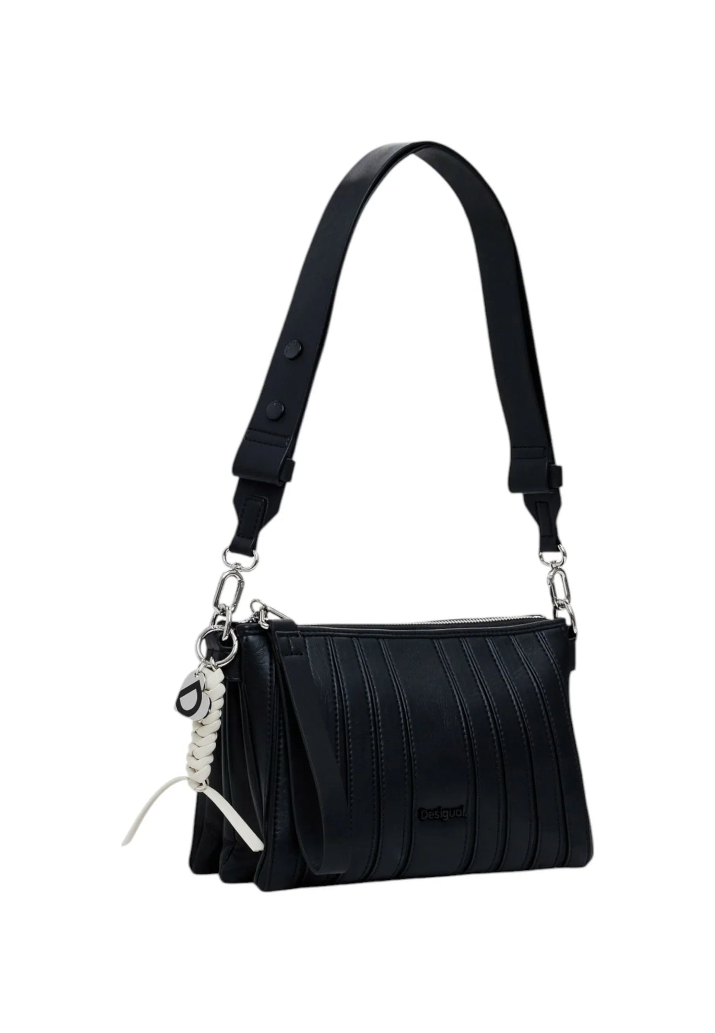 Bag Desigual bag_kapela dortmund flap Black - STREET STYLE