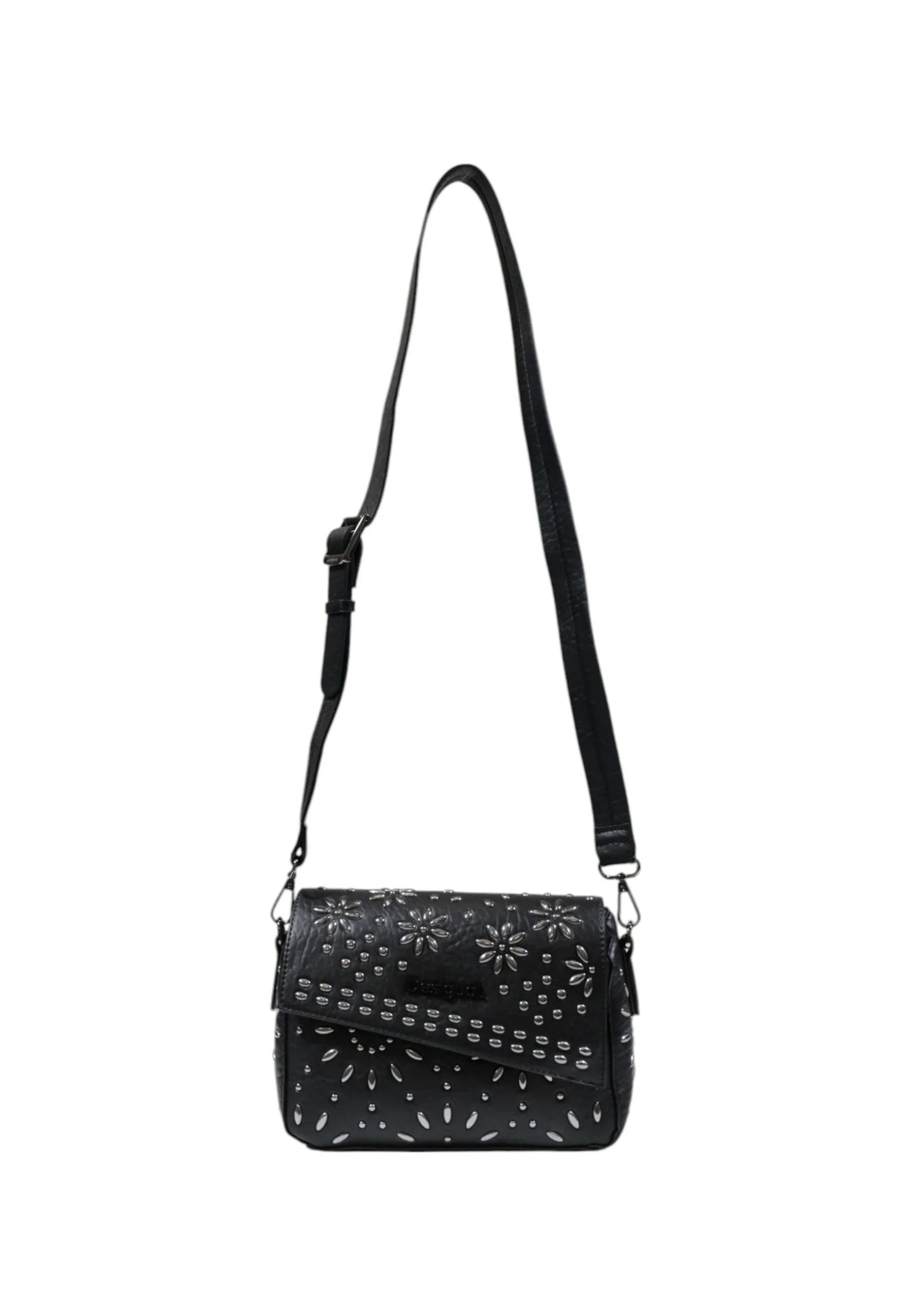 Bag Desigual bag metal dandelion_phuket mini Black - STREET STYLE