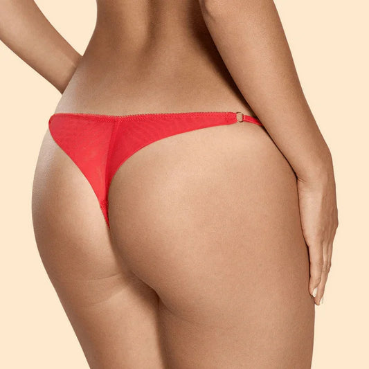Ajour Allegro Low Rise Adjustable Lace Thong - STREET STYLE