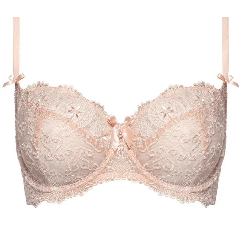 Ajour Piaf Sheer Lace Full Figure Bra - STREET STYLE