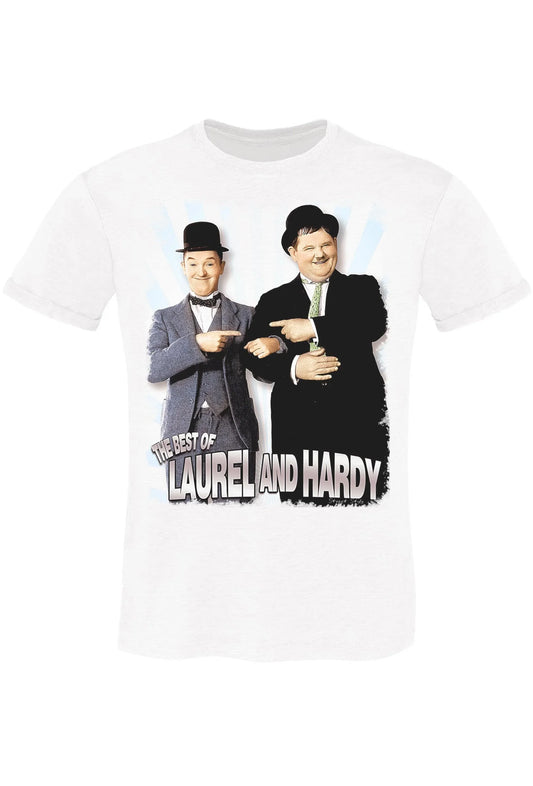 Stanlio e Olio – T-shirt Uomo Urban 100% Cotone - STREET STYLE