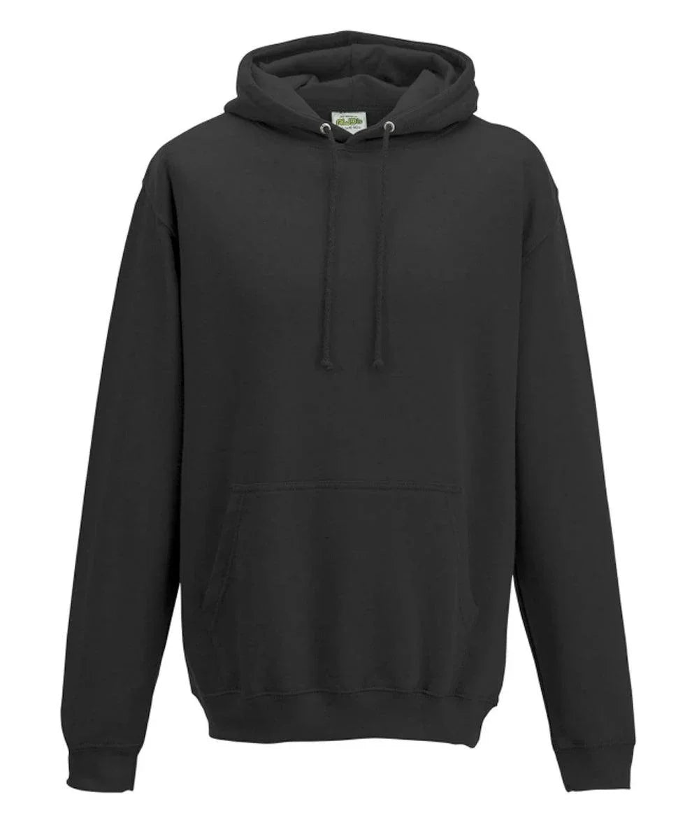 Felpa unisex verde militare, cotone, tasca frontale e cappuccio, stile streetwear urban