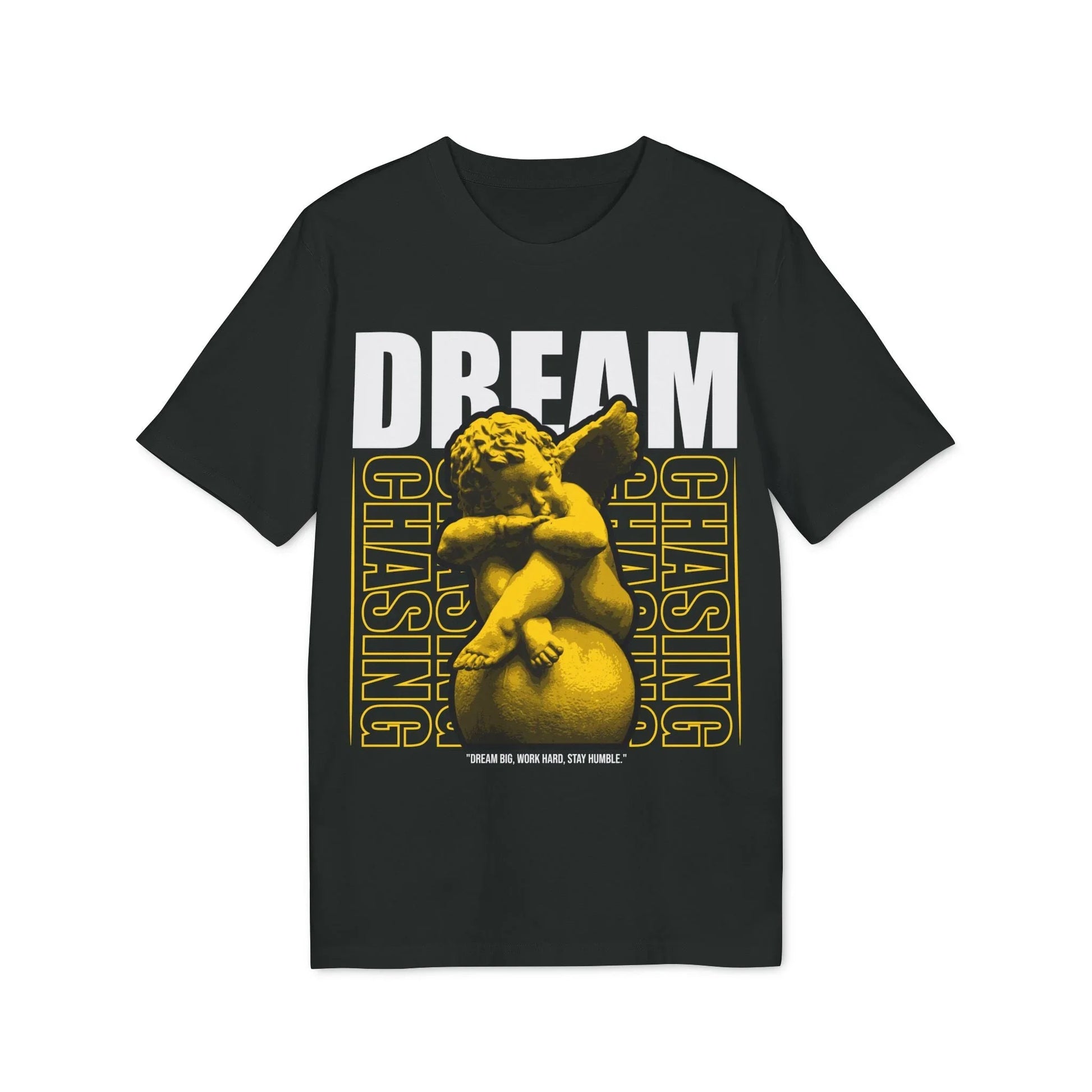 Dream chasing - Gods Way - Premium Bio Unisex T-Shirt - Front Print - STREET STYLE