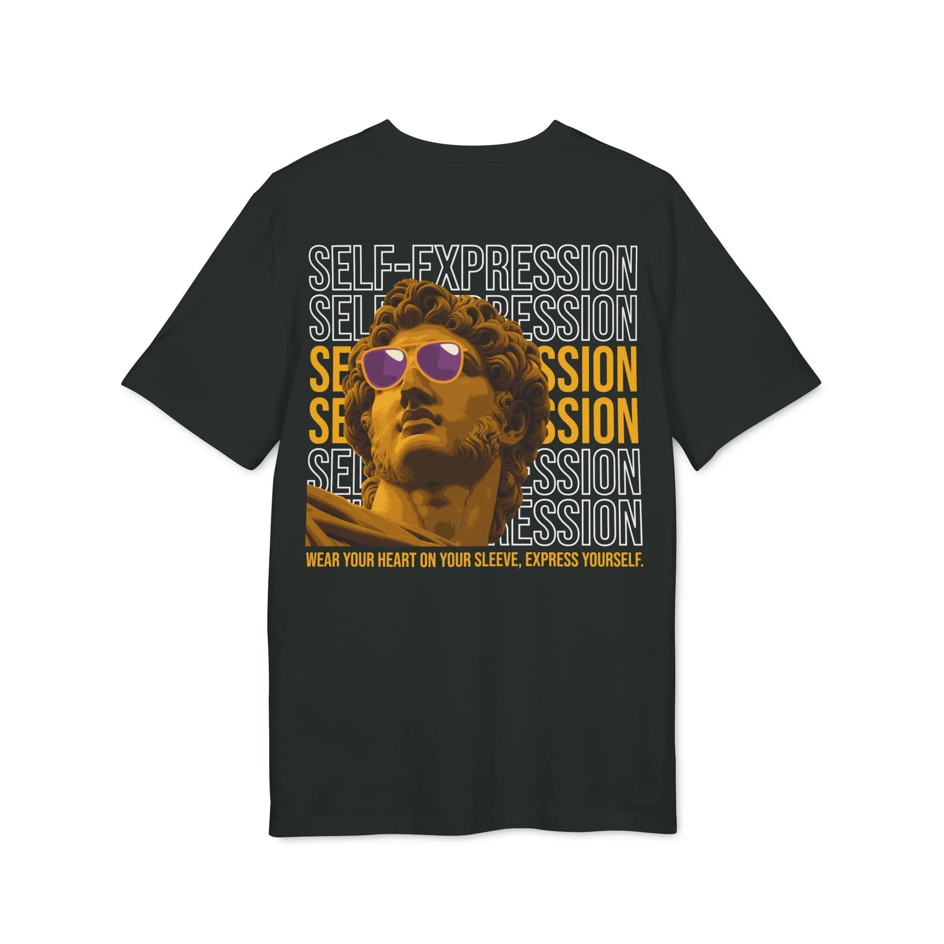 Self-Expression - Gods Way - Premium Bio Unisex T-Shirt - Back Print - STREET STYLE