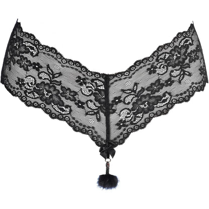 Ultra Sexy Fur Chain Lace String Panty Axami Pussycat - STREET STYLE