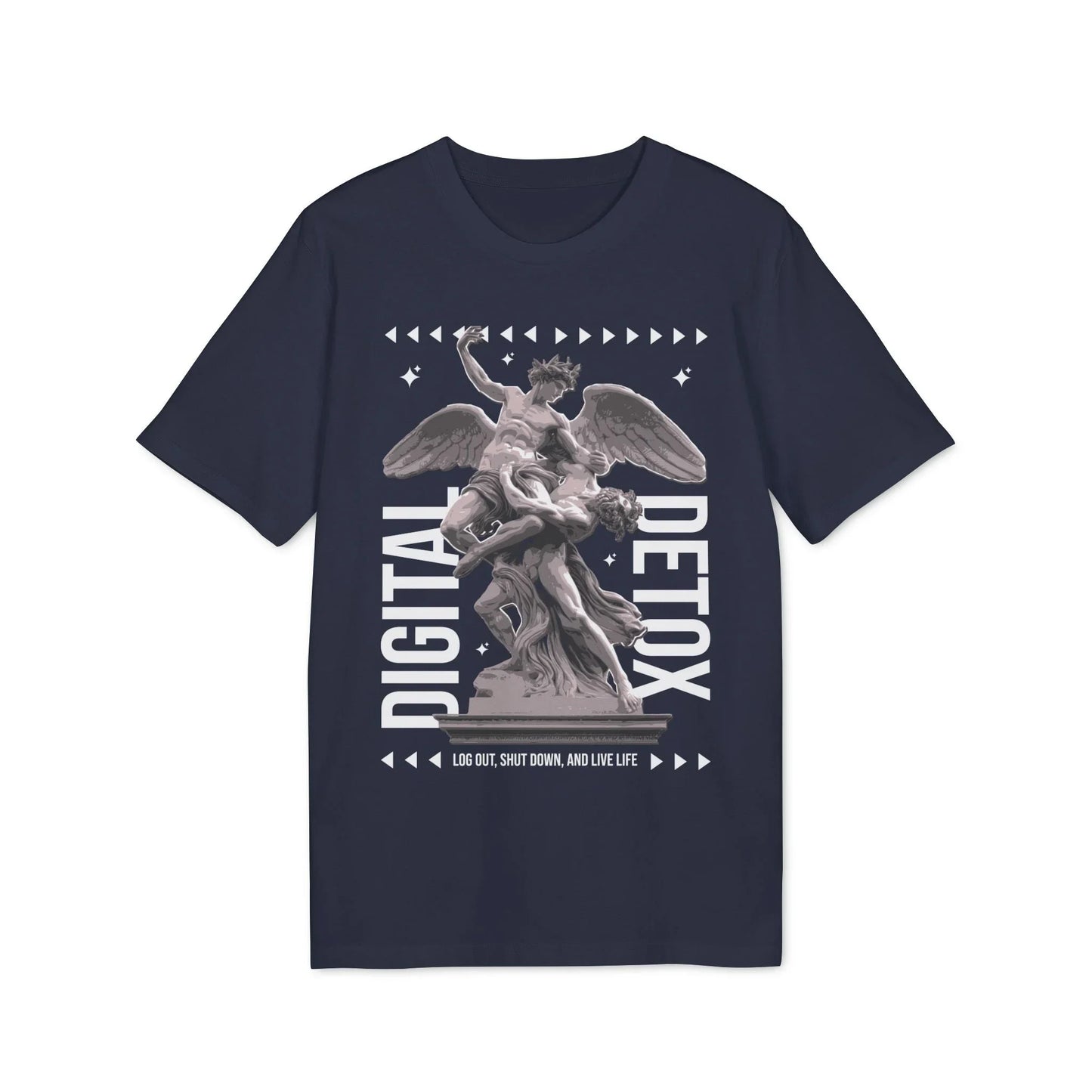 Digital Detox - Gods Way - Premium Bio Unisex T-Shirt - Front Print - STREET STYLE