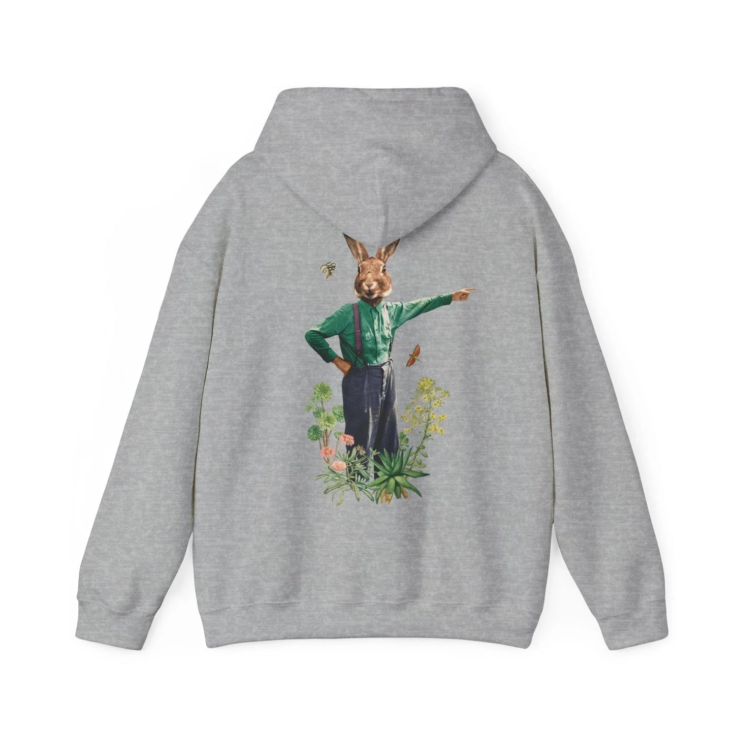 Rabbit - Animal Human - Unisex Hoodie - STREET STYLE