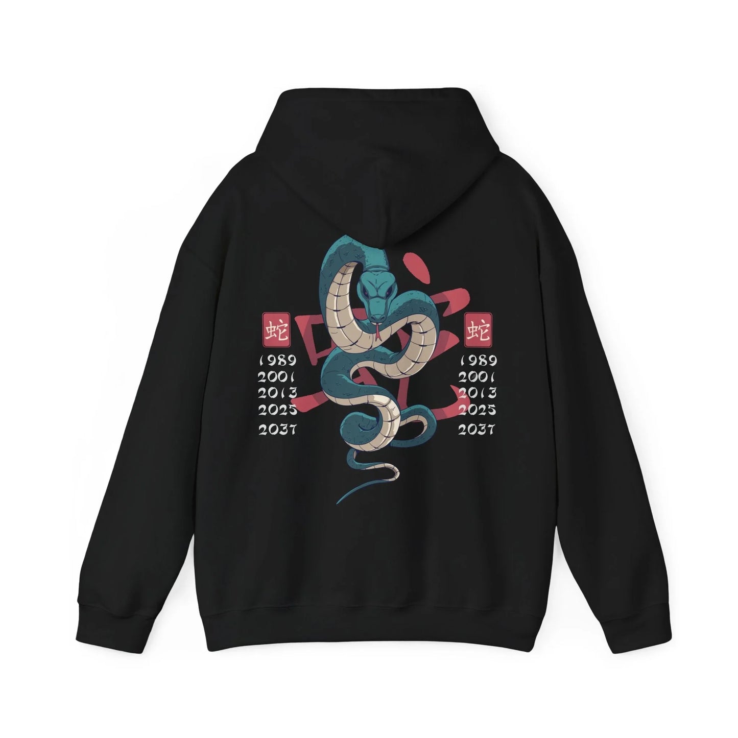 Snake - Chinese Zodiac Anime - Unisex Hoodie - STREET STYLE