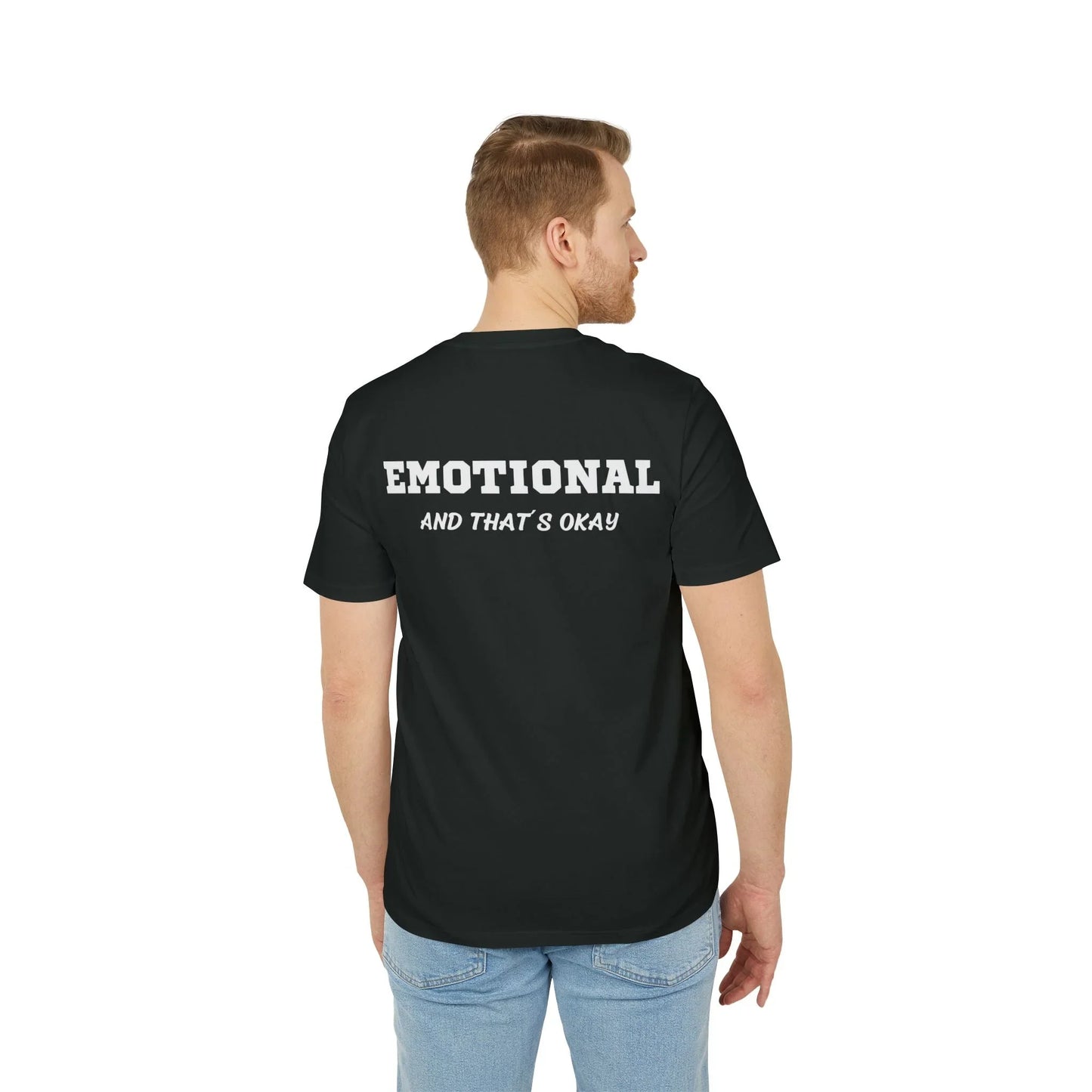 Emotional and that´s okay - See the Way - Premium Bio Unisex T-Shirt - Back Print - STREET STYLE