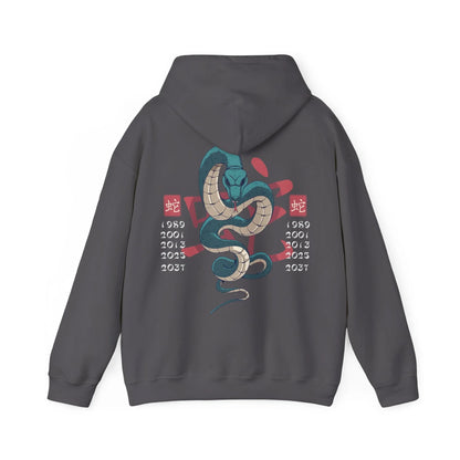 Snake - Chinese Zodiac Anime - Unisex Hoodie - STREET STYLE