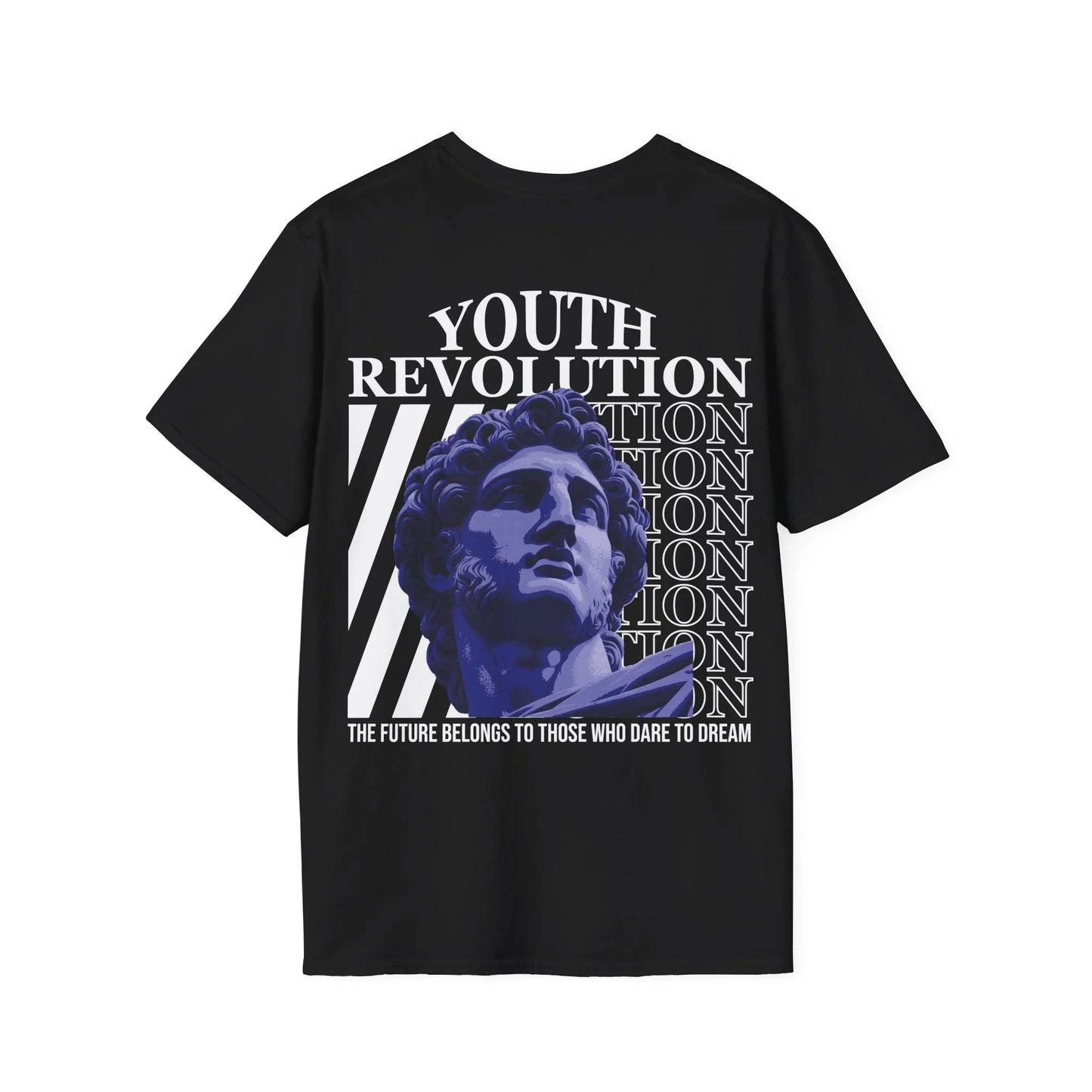 Youth Revolution - Streetwear - Gods Way - Unisex T-Shirt - Back Print - STREET STYLE