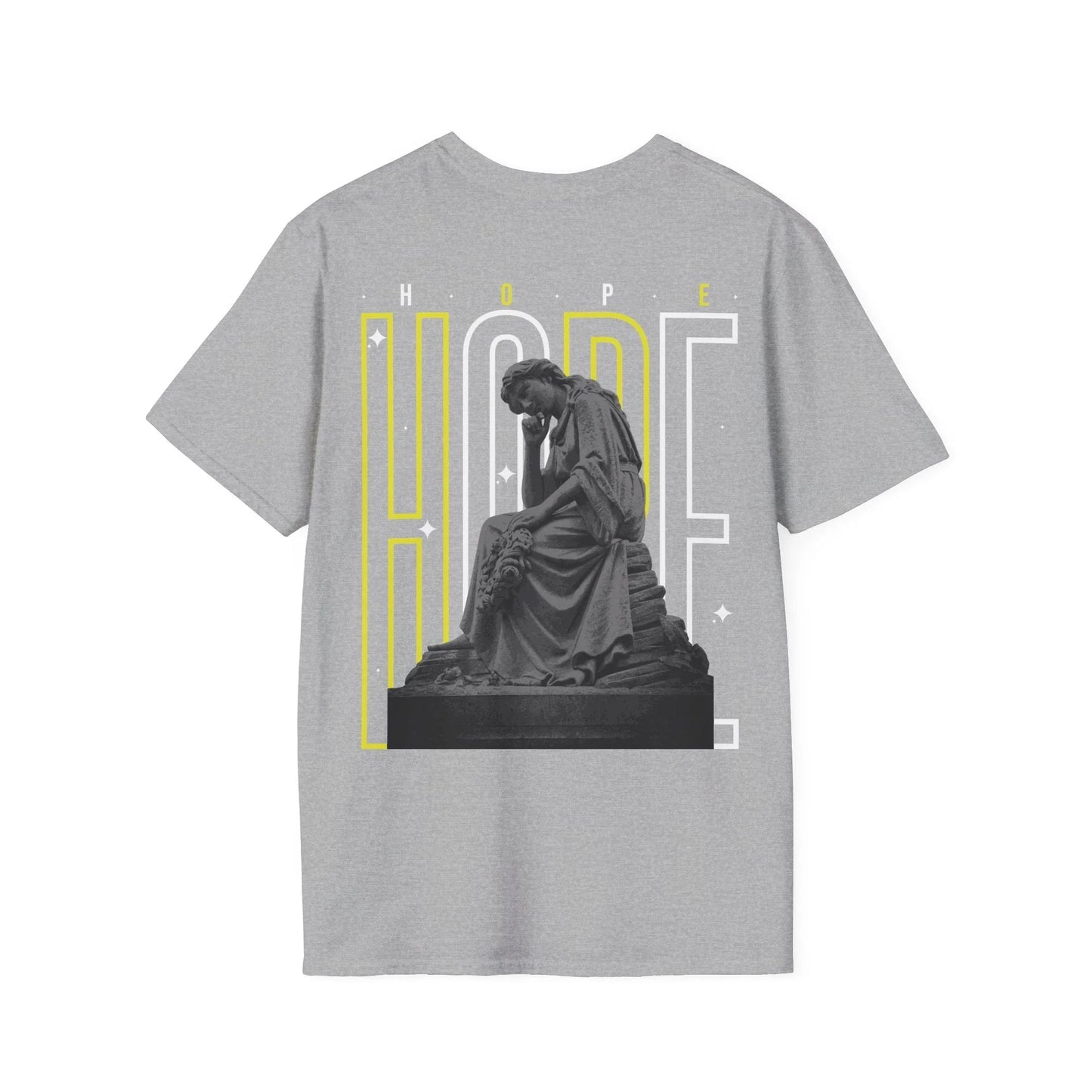 Hope - Streetwear - Gods Way - Unisex T-Shirt - Back Print - STREET STYLE