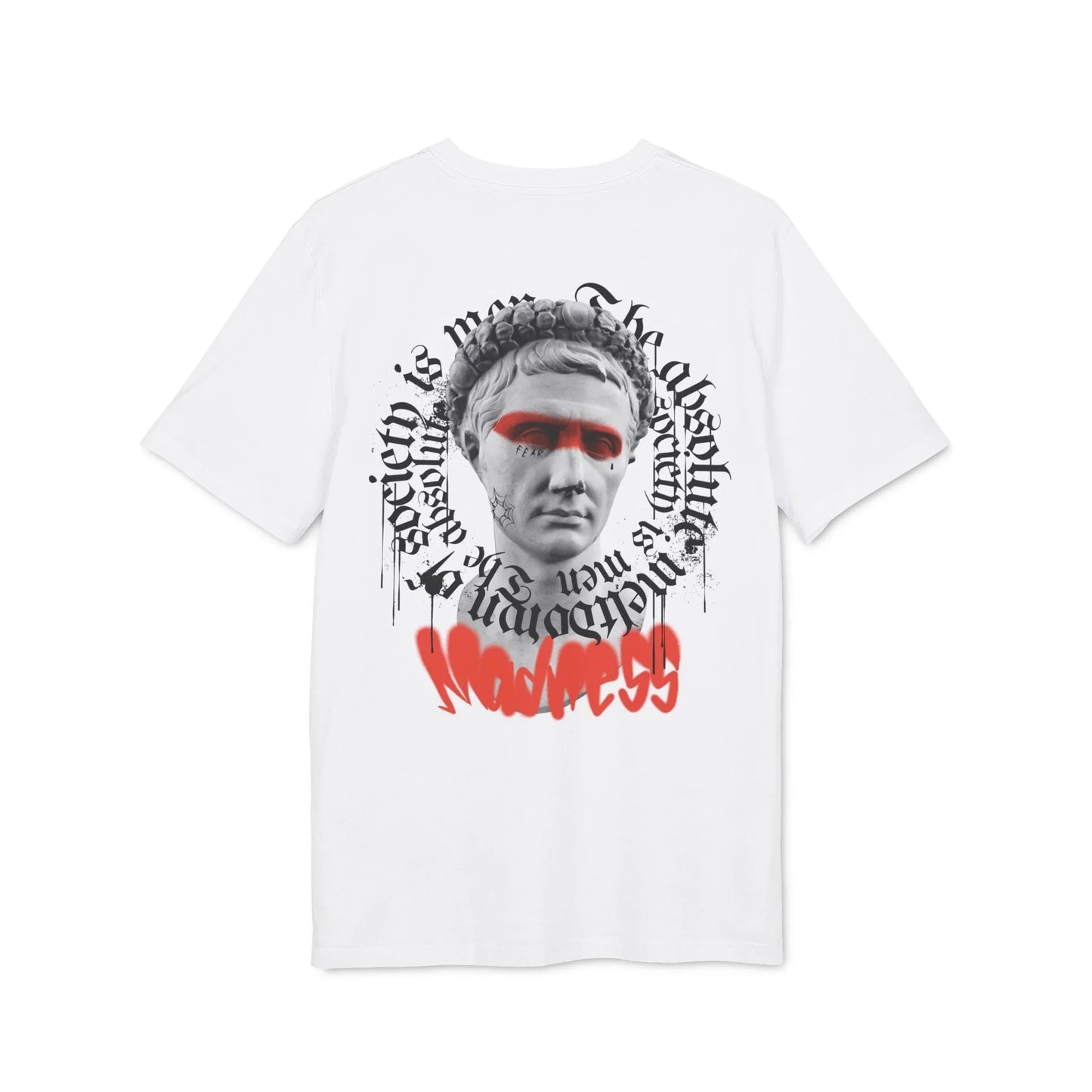 Madness - Gods Way - Premium Bio Unisex T-Shirt - Back Print - STREET STYLE