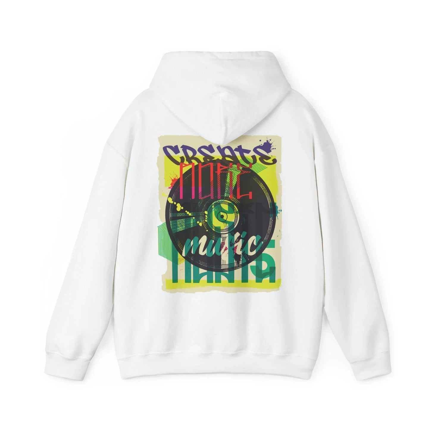 Vinyl Record - Urban Graffiti - Unisex Hoodie - STREET STYLE