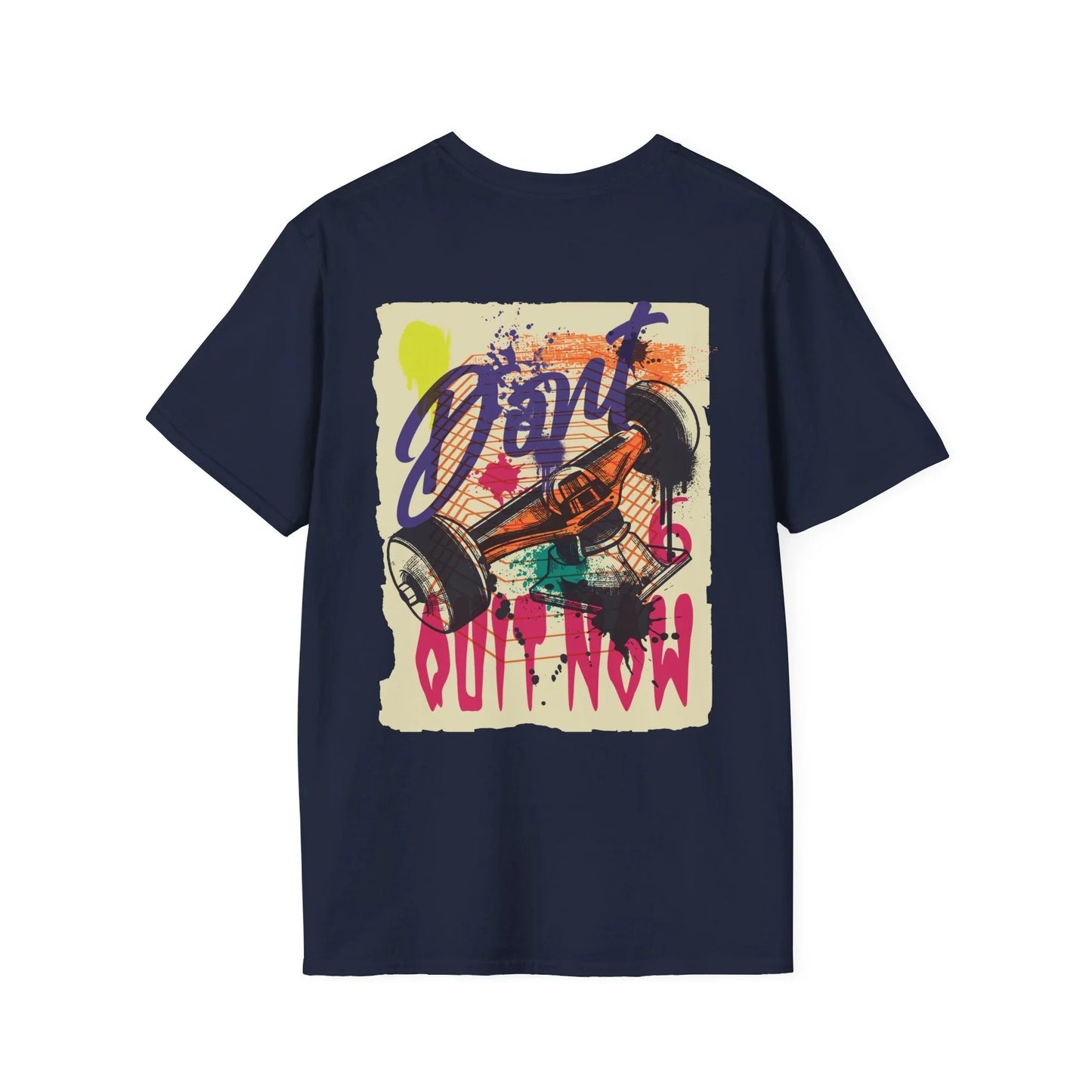 Skate Truck - Urban Graffiti - Unisex T-Shirt - Back Print - STREET STYLE