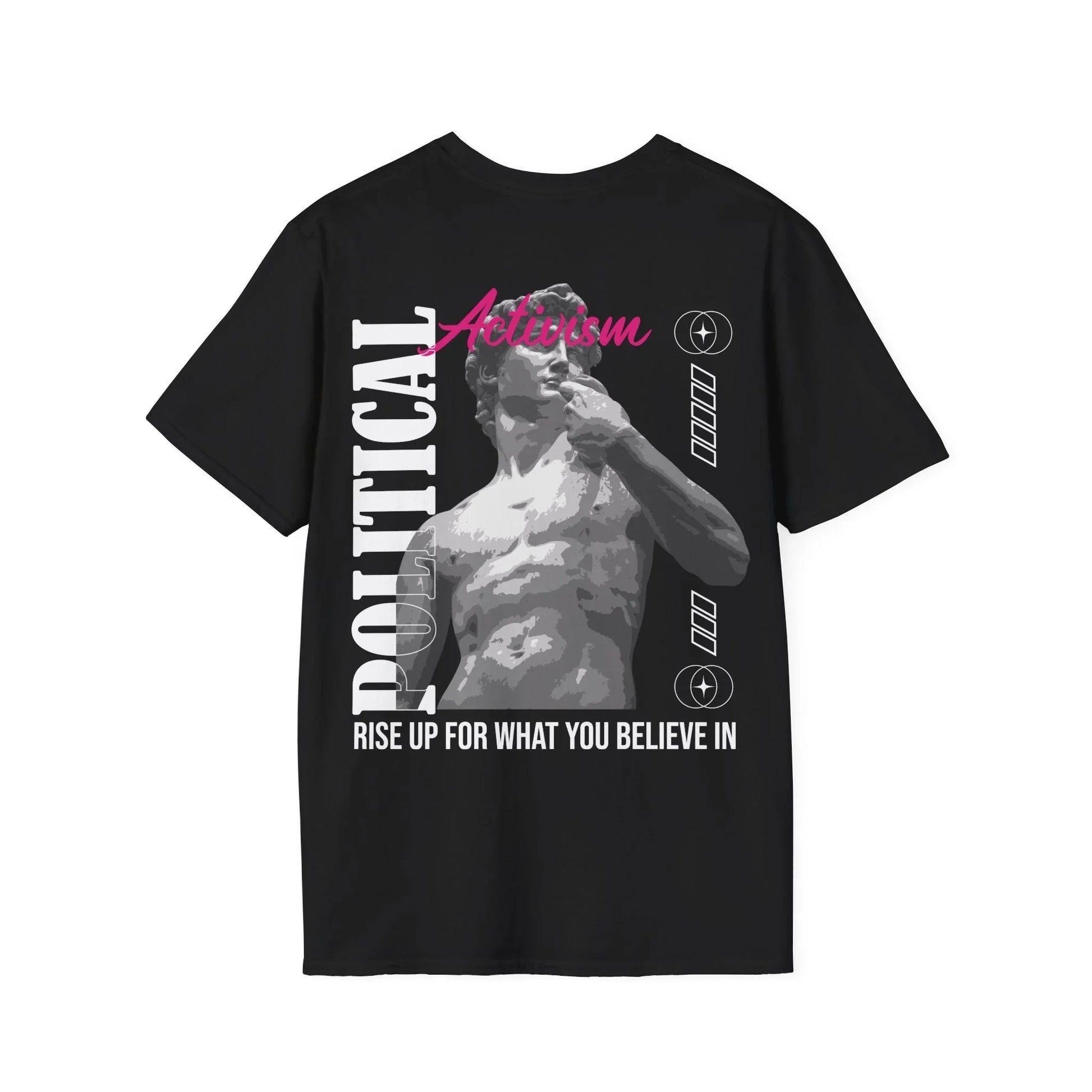 Political Activism - Streetwear - Gods Way - Unisex T-Shirt - Back Print - STREET STYLE