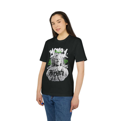 Money Riches - Gods Way - Premium Bio Unisex T-Shirt - Front Print - STREET STYLE