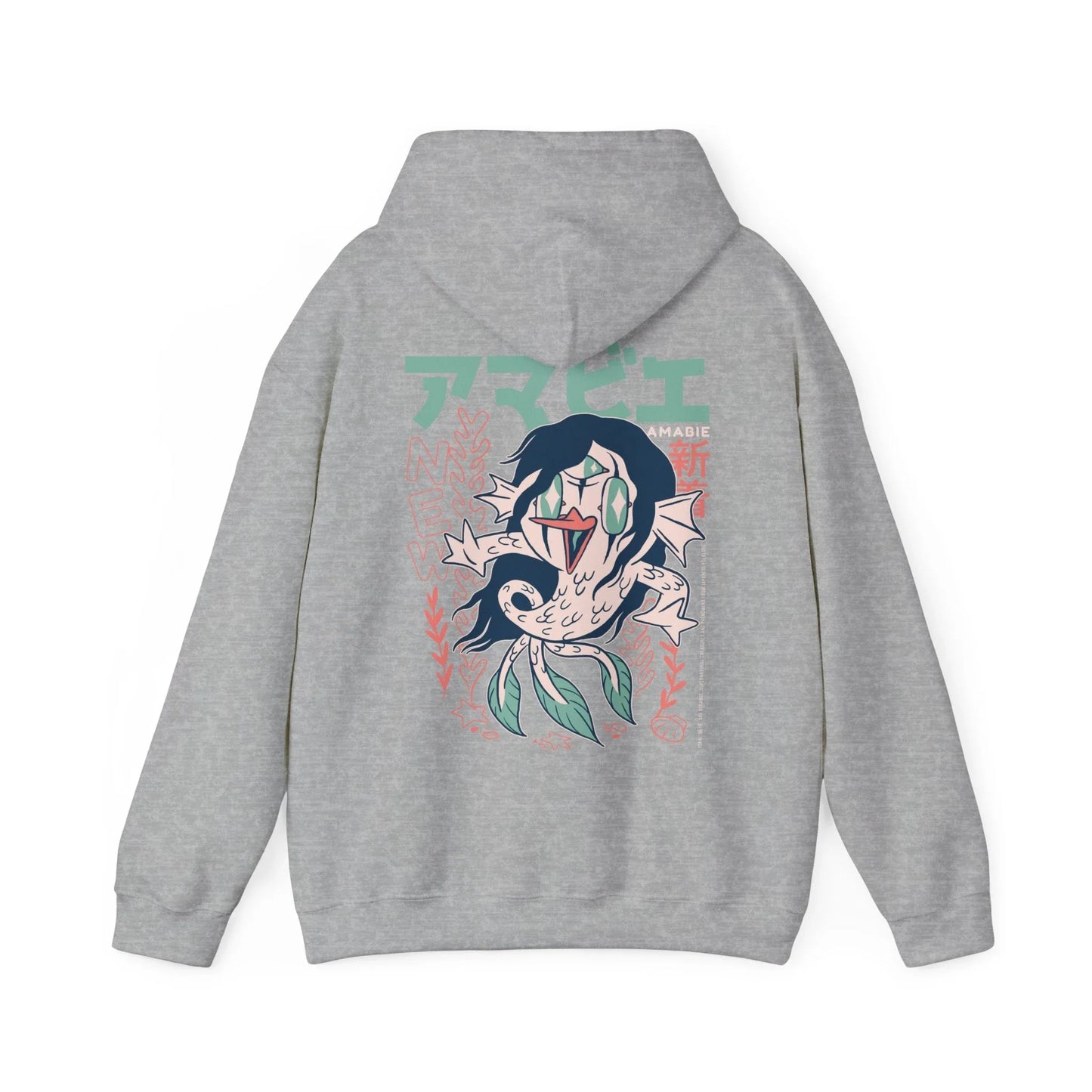 Amabie - Japanese Yokai - Unisex Hoodie - STREET STYLE