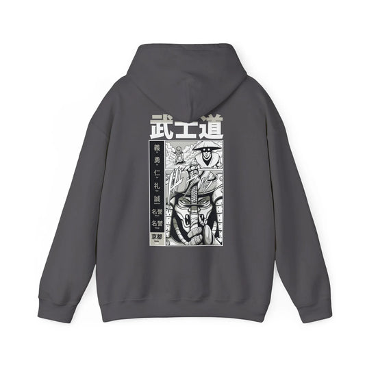 Unfair Fight - Samurai Manga - Unisex Hoodie - STREET STYLE