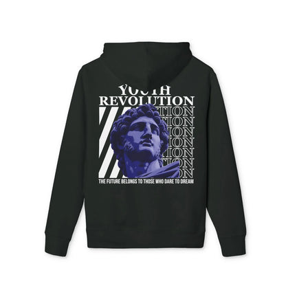 Youth Revolution - Gods Way - Premium Bio Unisex Hoodie - Back Print - STREET STYLE