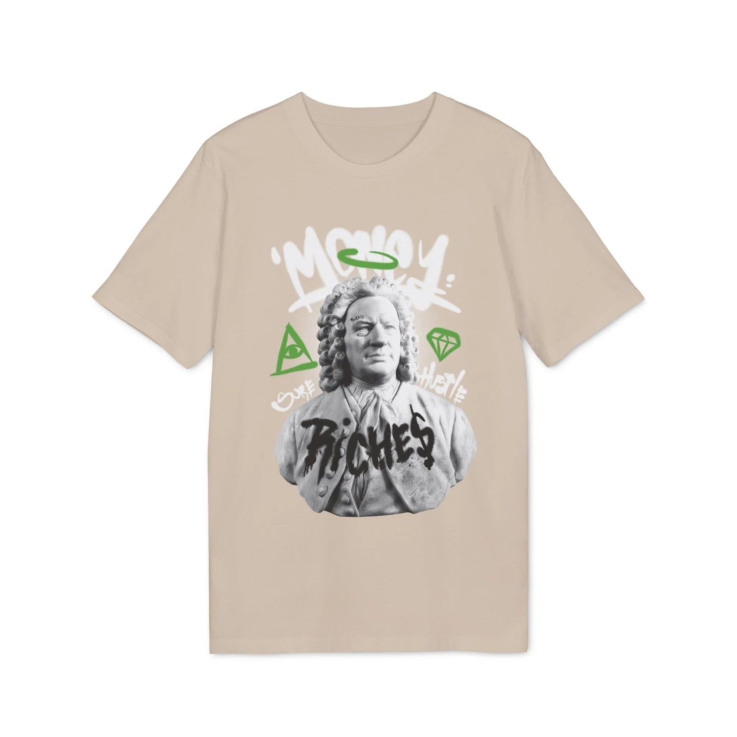 Money Riches - Gods Way - Premium Bio Unisex T-Shirt - Front Print - STREET STYLE