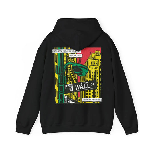 Wall Street - Comic Mafia - Unisex Hoodie - STREET STYLE