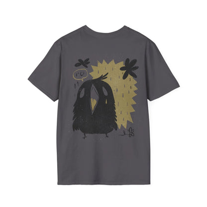 Angry Bird - Moody Birds - Unisex T-Shirt - Back Print - STREET STYLE