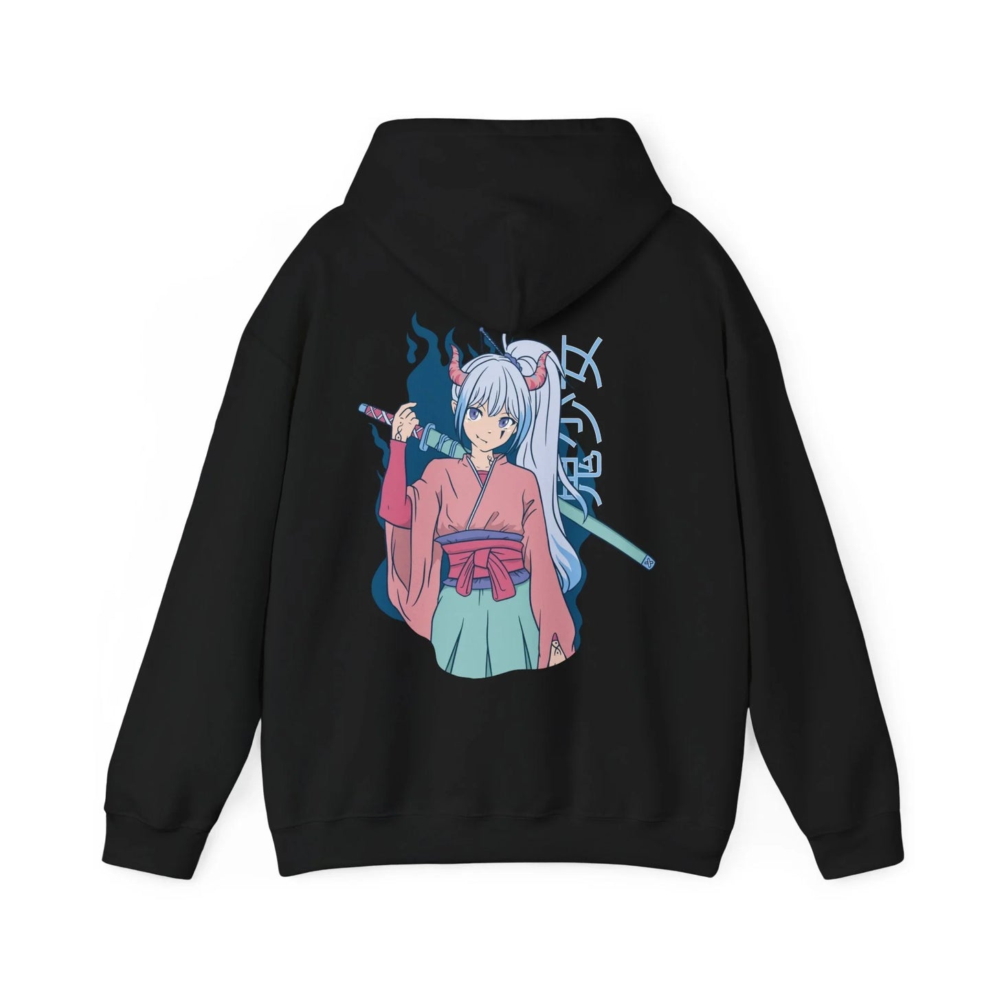 Anime Girl Katana - Anime World - Unisex Hoodie - STREET STYLE