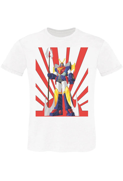 Daitarn 3 viso Ufo Robot 1502-2 T-shirt Urban Men Uomo 100% Cotone Pettinato JK - STREET STYLE