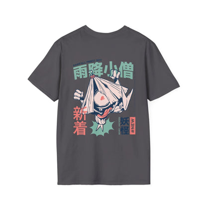 Amefuri Kozo - Japanese Yokai - Unisex T-Shirt - Back Print - STREET STYLE